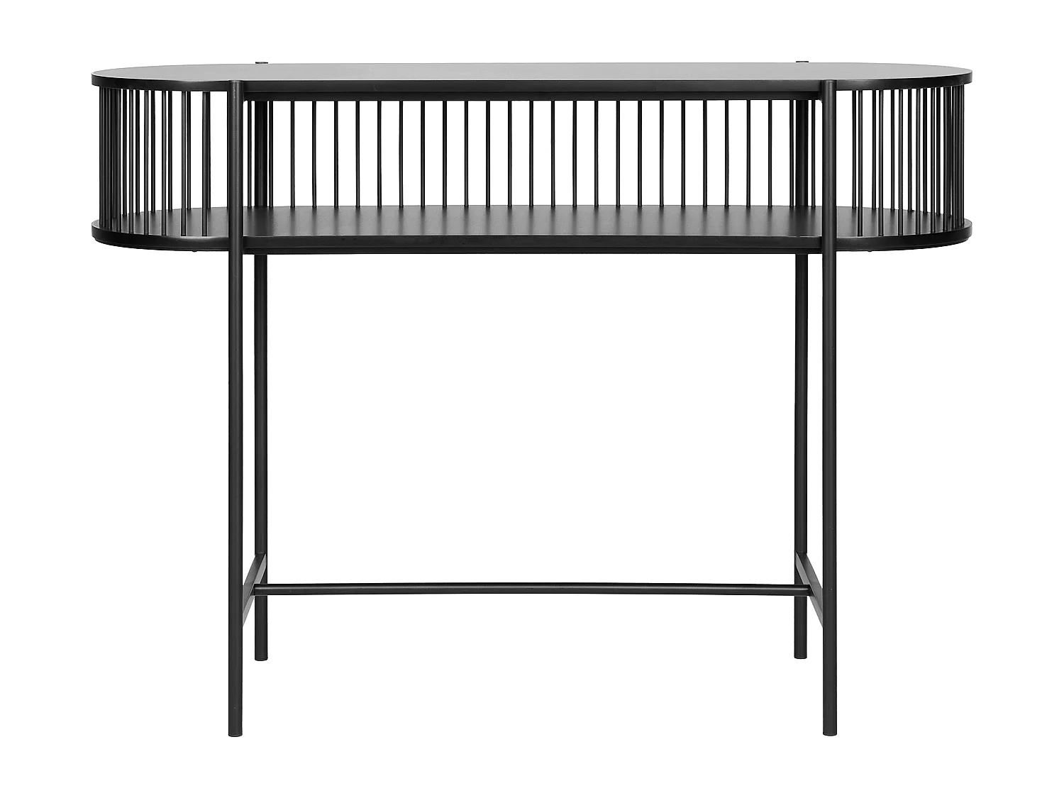 Console avec étagère  BIRSON Noir