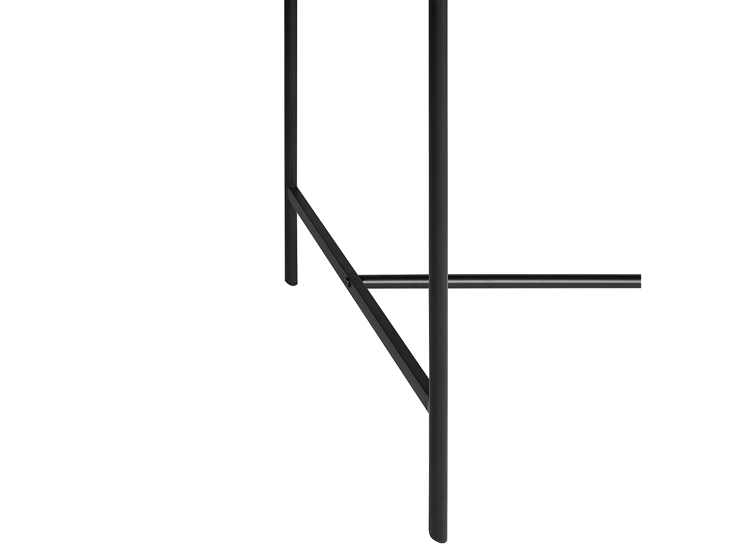 Console avec étagère  BIRSON Noir
