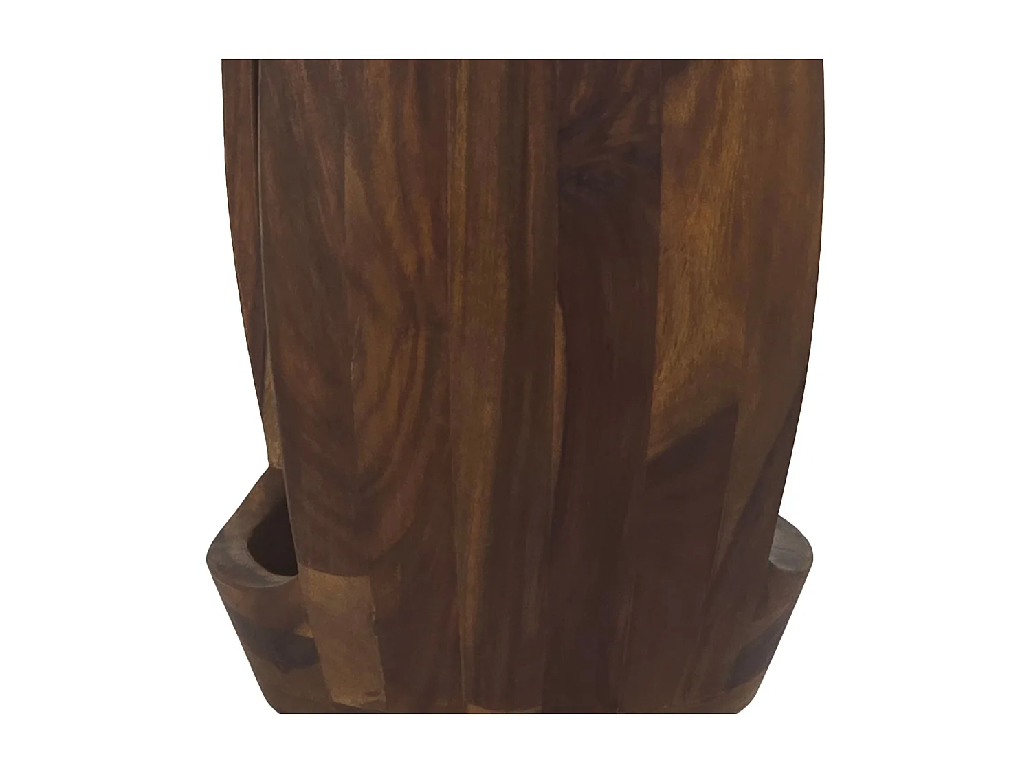 Table d'appoint Sheesham Bois Massif Rond 30cm Table Basse Table de Salon