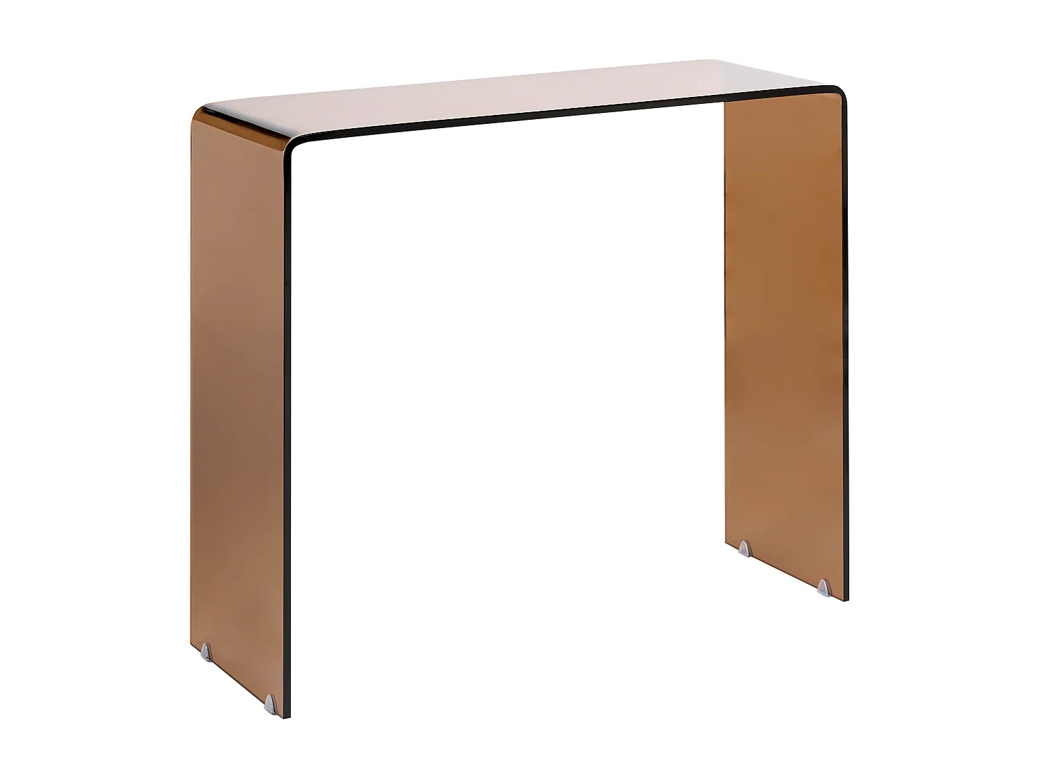 Console KENDALL Verre de sécurité Marron