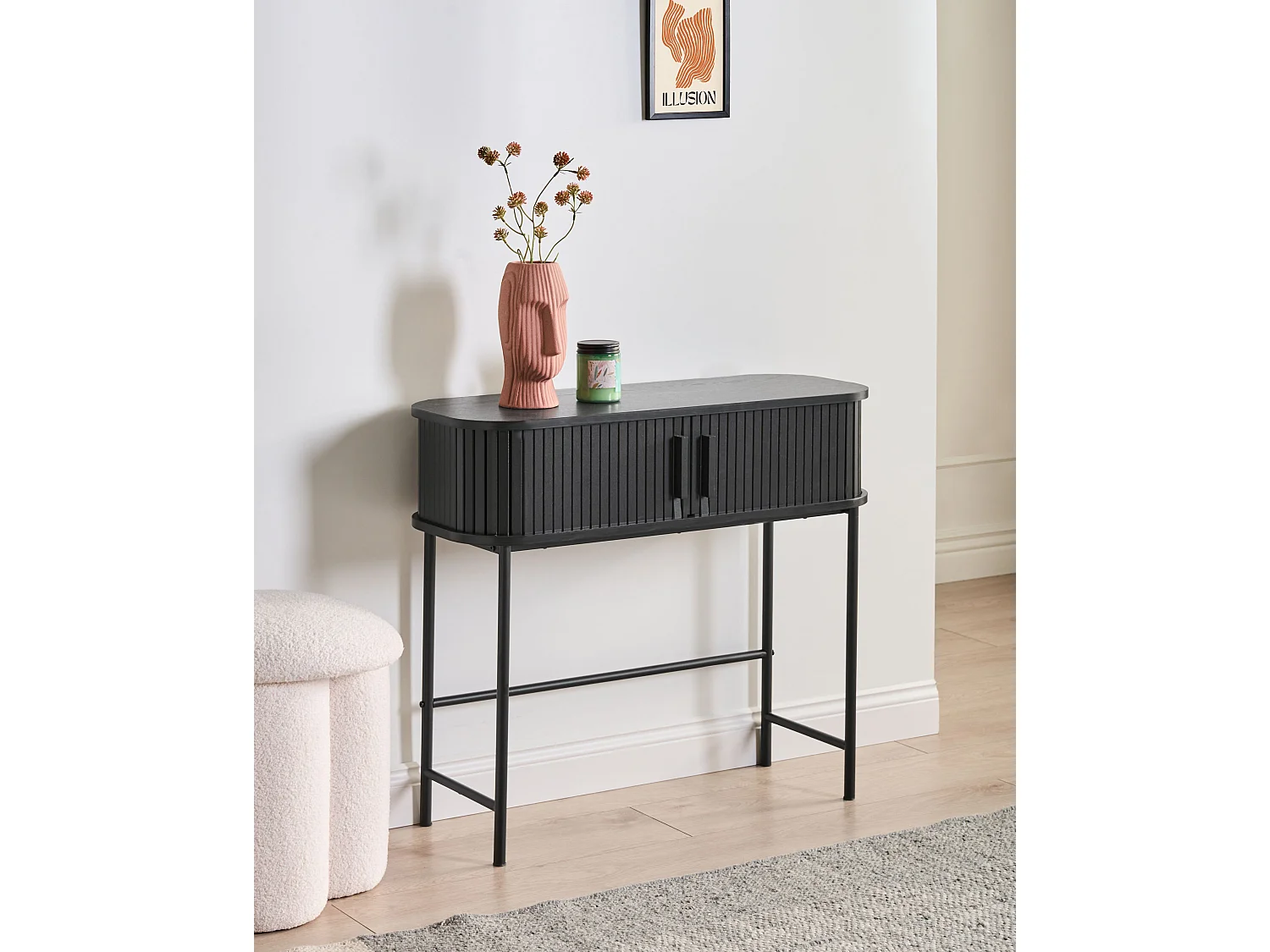 Console Table BRADLEY Black