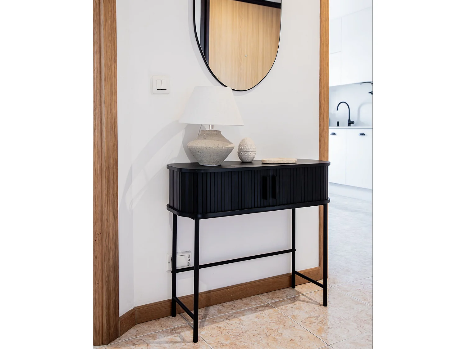 Console Table BRADLEY Black