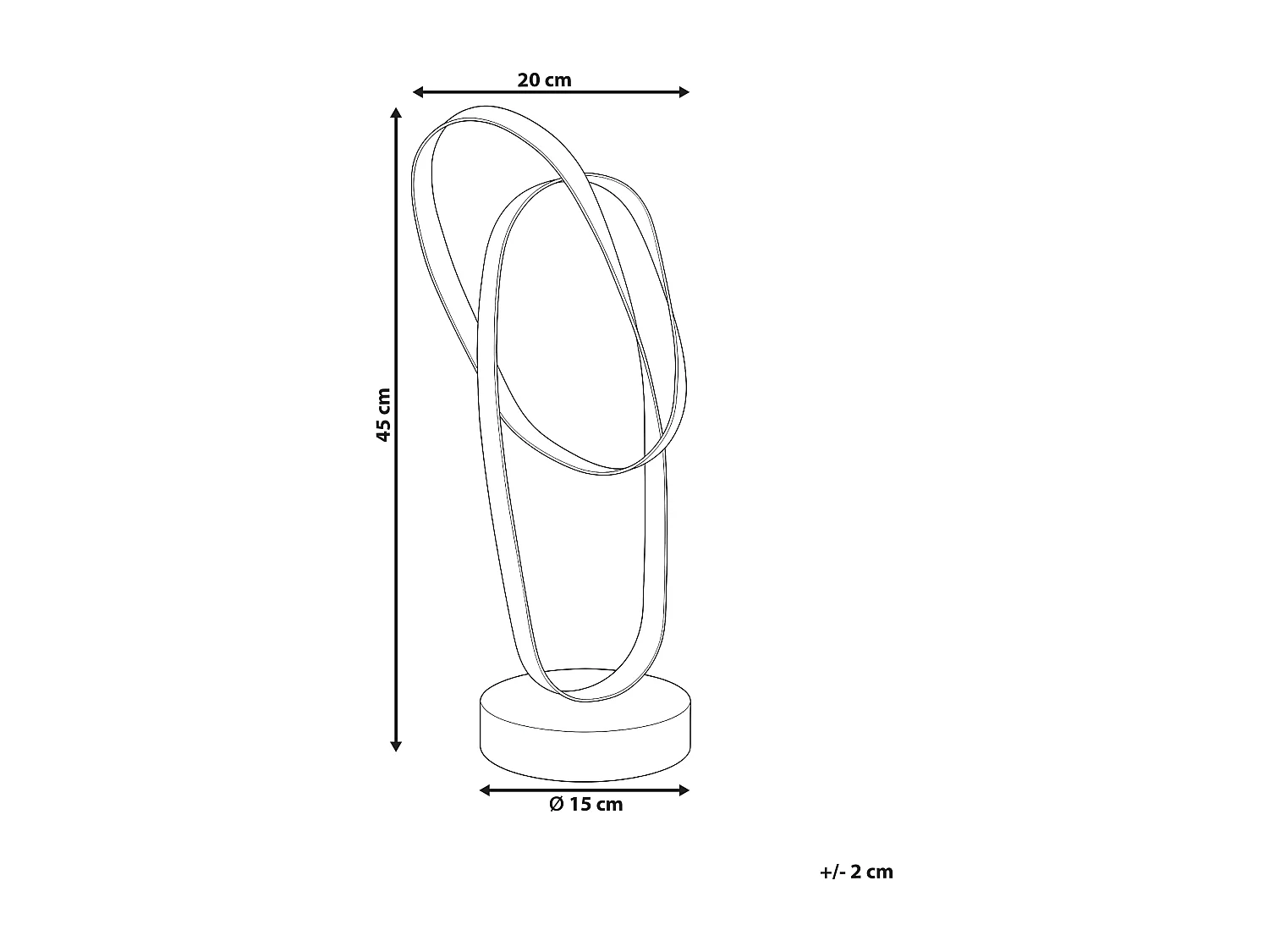 Accessoire Décoratif MILTON Métal Doré