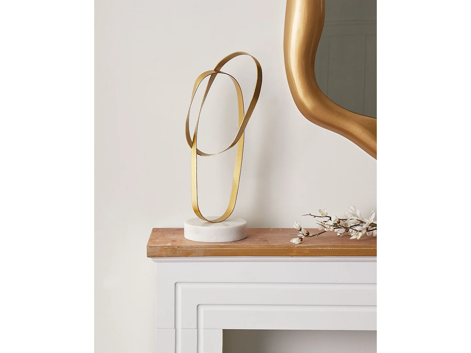 Figurine MILTON Metal Gold
