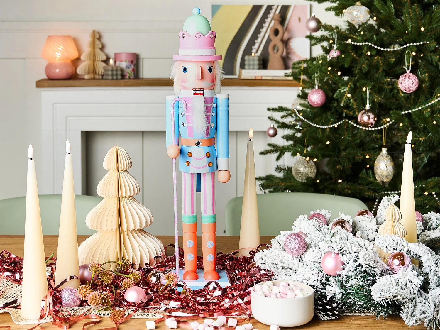 Accessoire Décoratif HARKAN Casse-noisette 50 cm Bleu