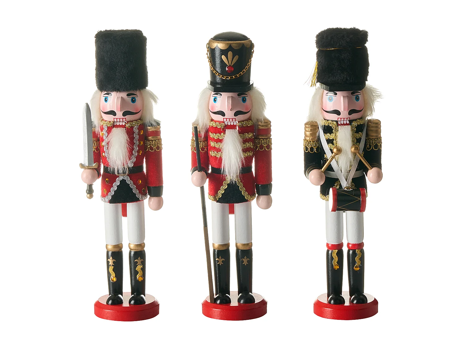 Accessoire Décoratif LAGAN Casse-noisette 30 cm Rouge