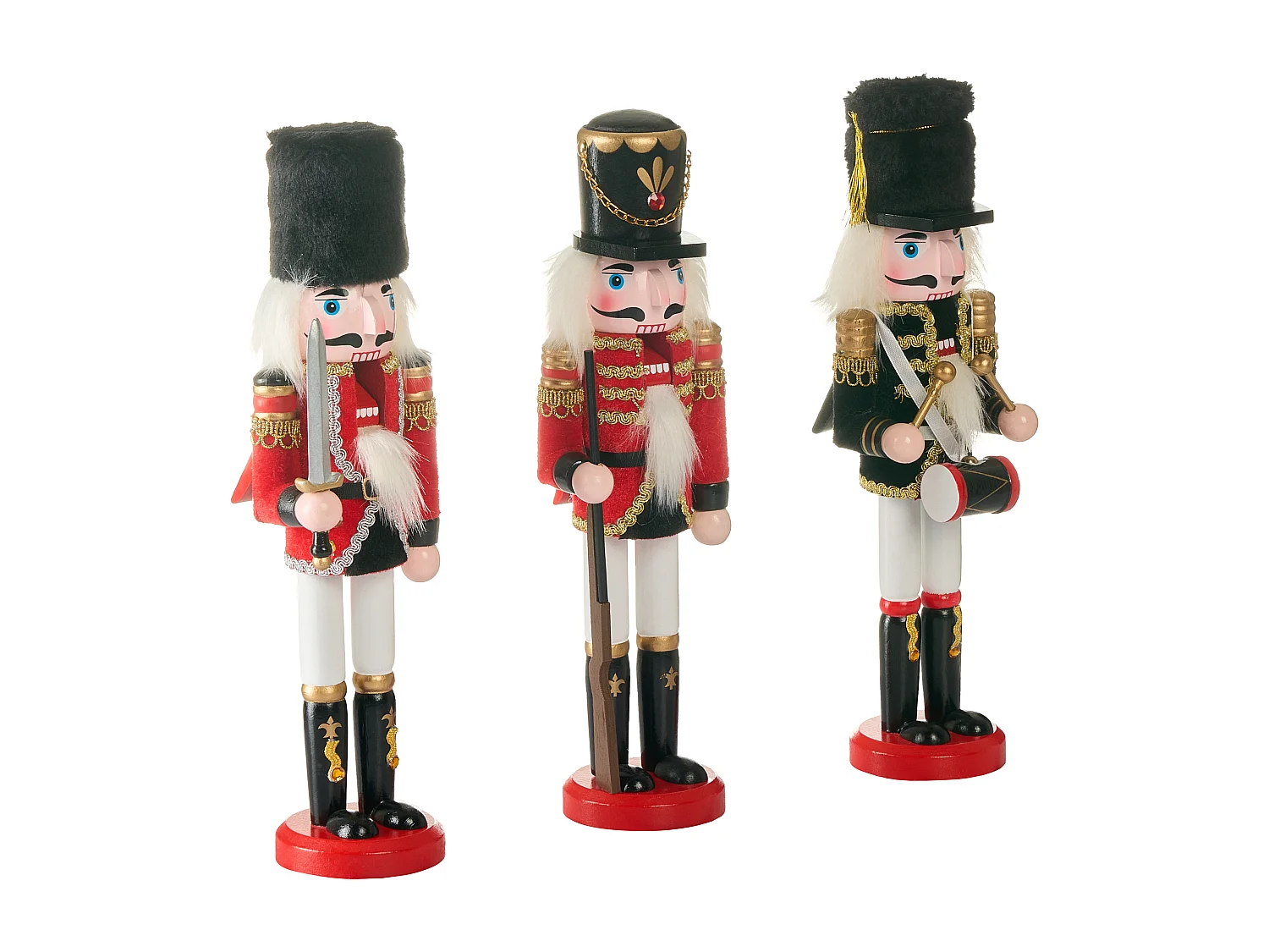 Accessoire Décoratif LAGAN Casse-noisette 30 cm Rouge