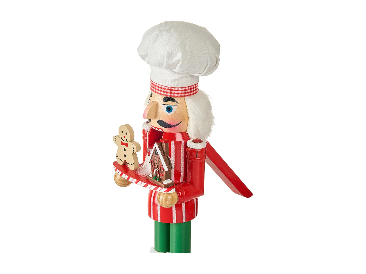 Lot de 2 figurines BODSJON Casse-noisette 35 cm Rouge/blanc