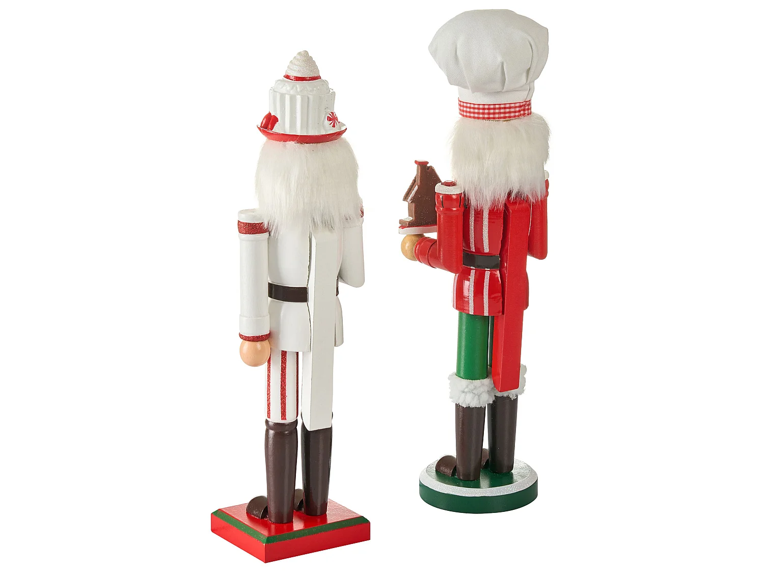 Set of 2 Figurines BODSJON Nutcracker 35 cm Red/ White