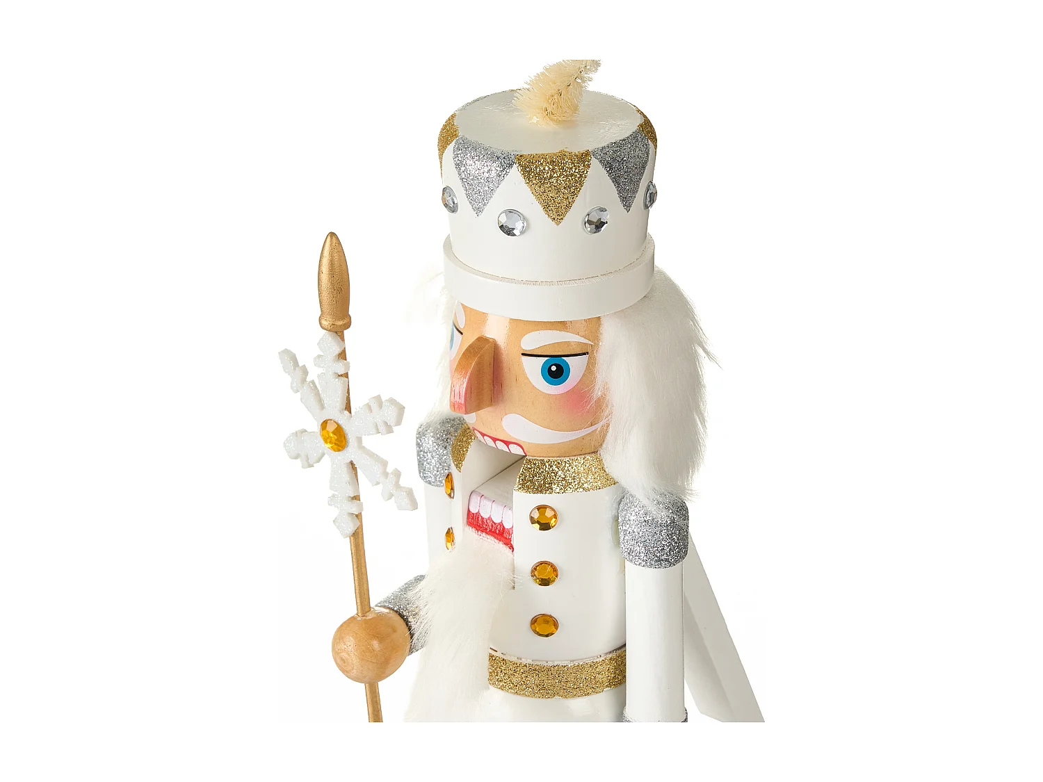 Accessoire Décoratif LJUNGAN Casse-noisette 37 cm Blanc