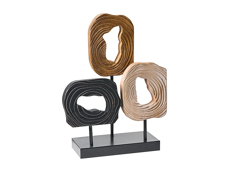 Accessoire Décoratif FAIRMONT Bois de sapin Multicolore