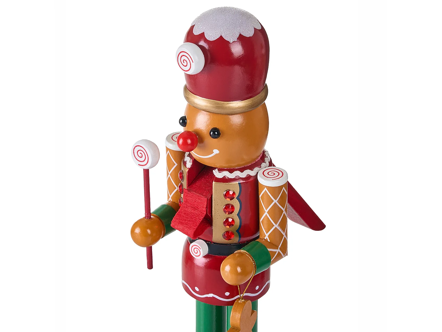 Set of 2 Figurines GRANSJON Nutcracker 35 cm Orange
