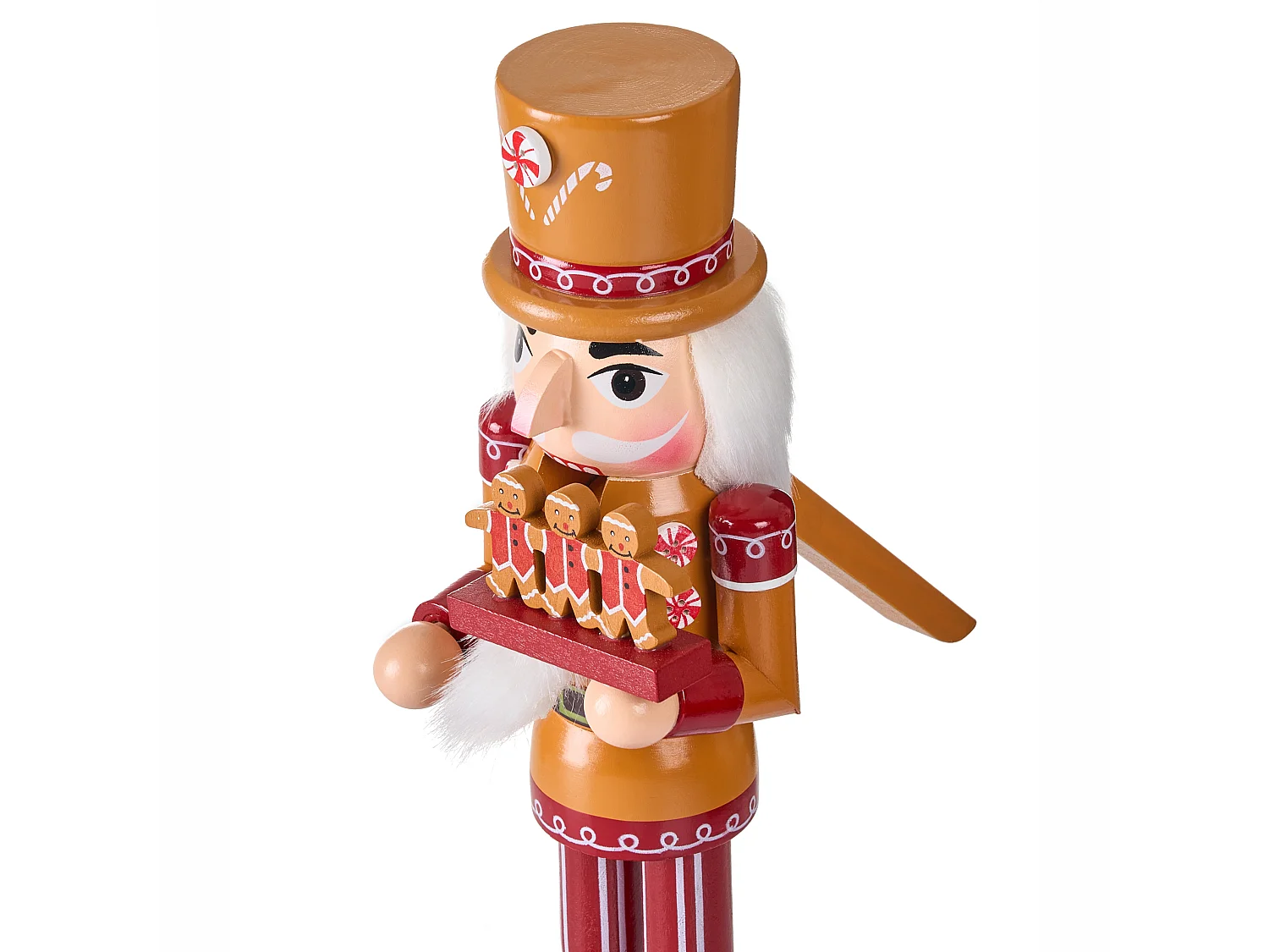 Set of 2 Figurines GRANSJON Nutcracker 35 cm Orange