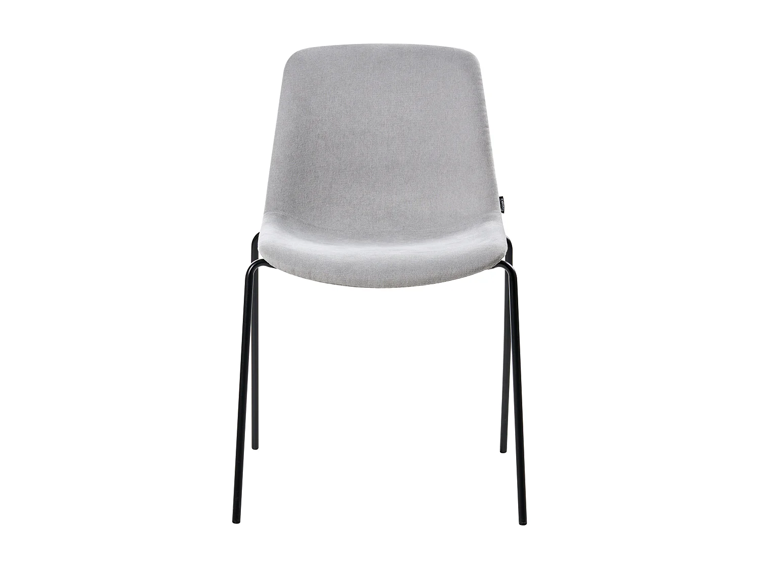 Lot de 4 chaises de salle à manger TILLER Gris