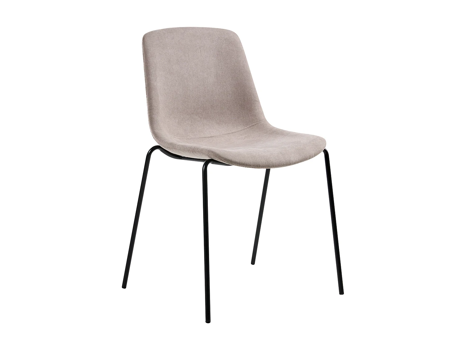 Lot de 4 chaises de salle à manger TILLER Beige