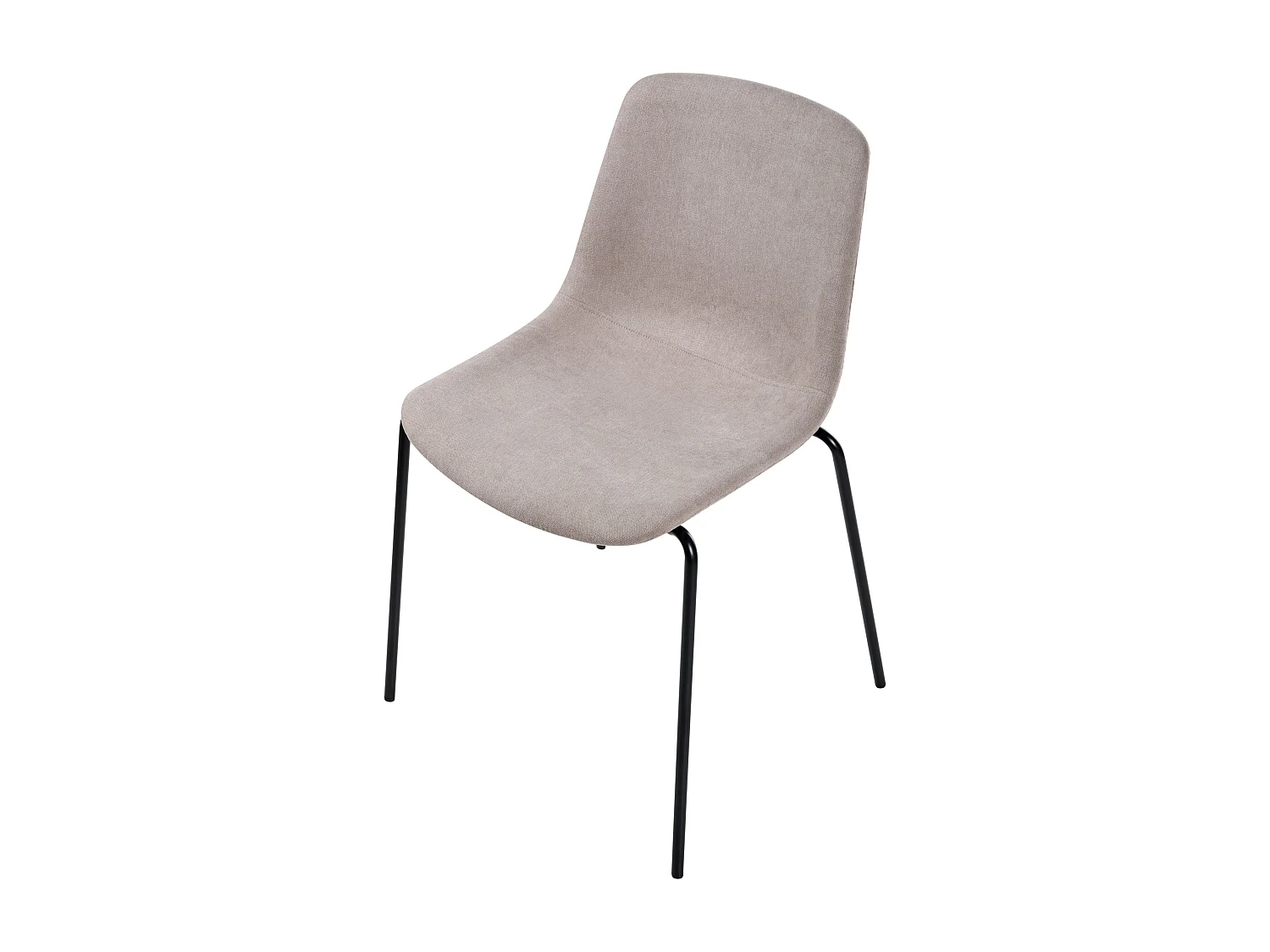 Lot de 4 chaises de salle à manger TILLER Beige