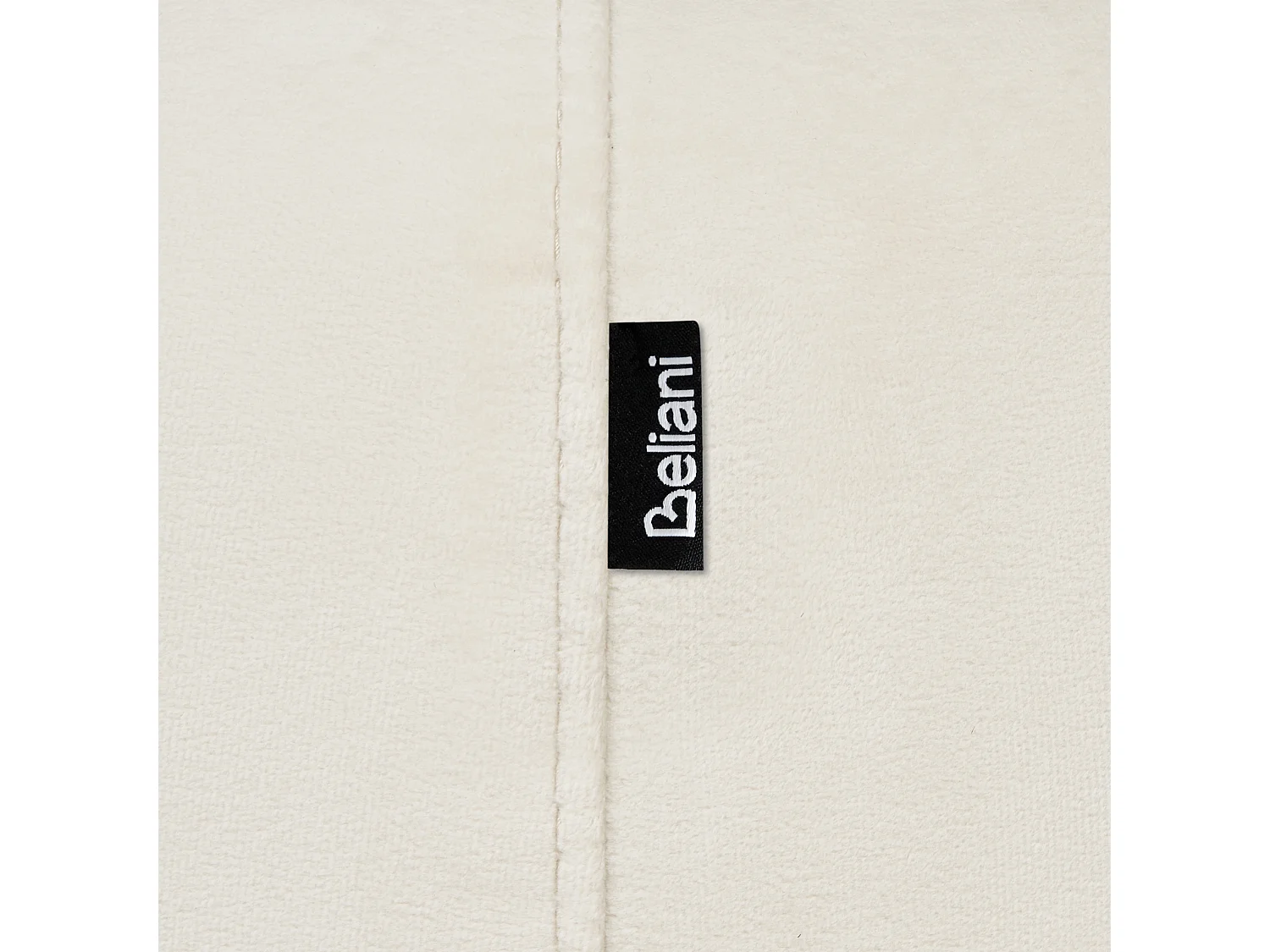 Fauteuil VELTADA Velours Blanc cassé