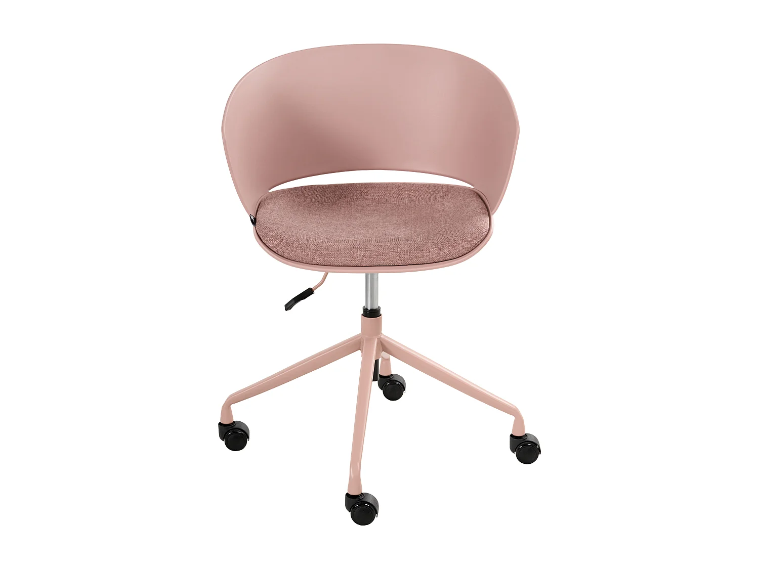 Chaise de bureau GLEEFUL Tissu Rose