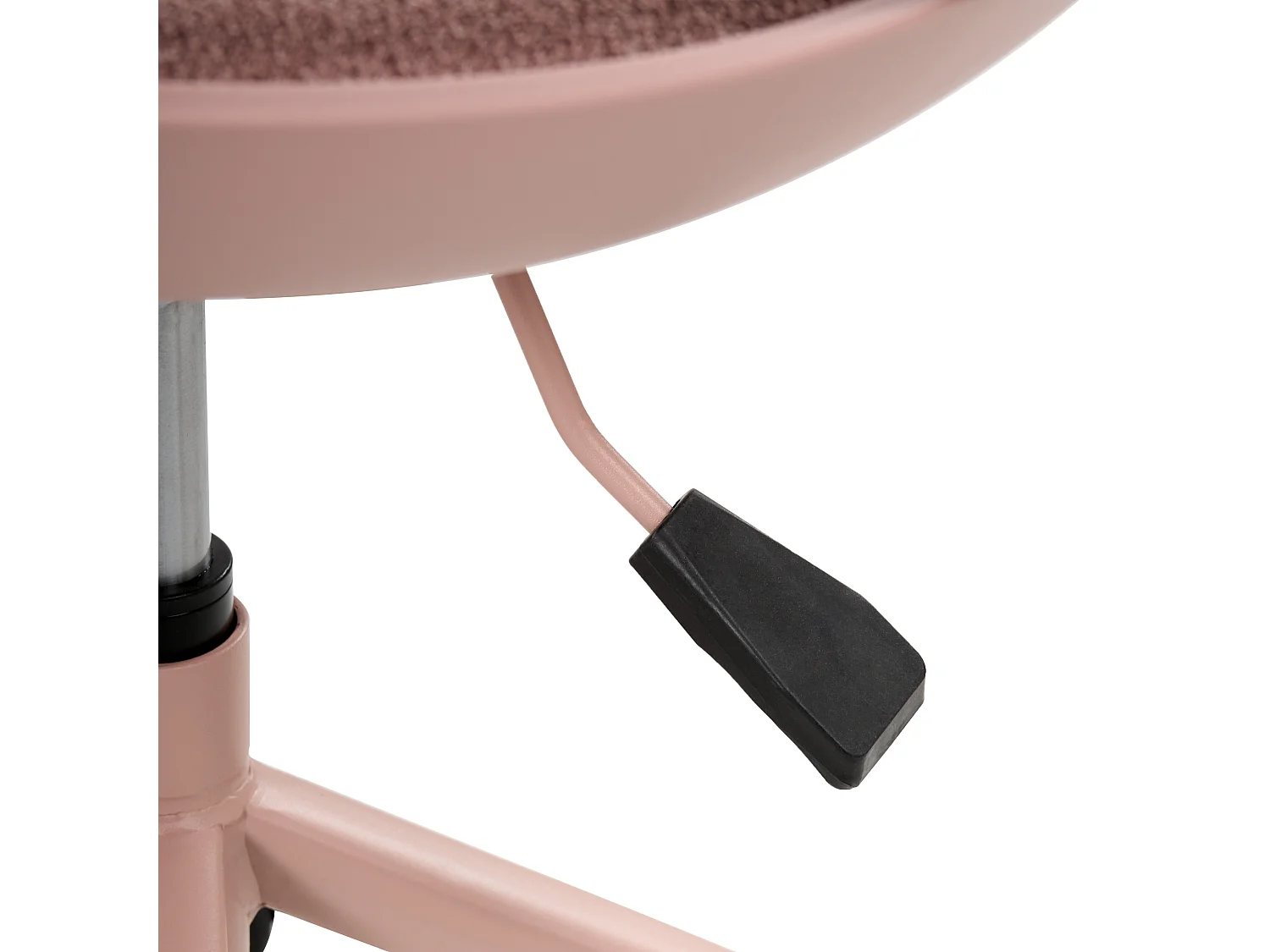 Chaise de bureau GLEEFUL Tissu Rose