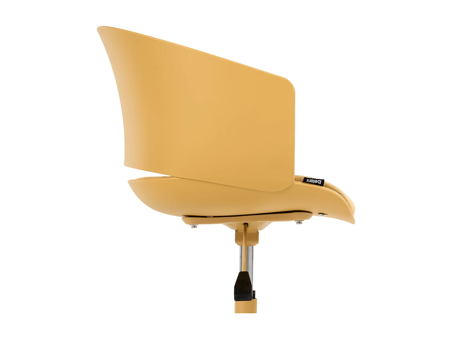 Chaise de bureau GLEEFUL Tissu Jaune