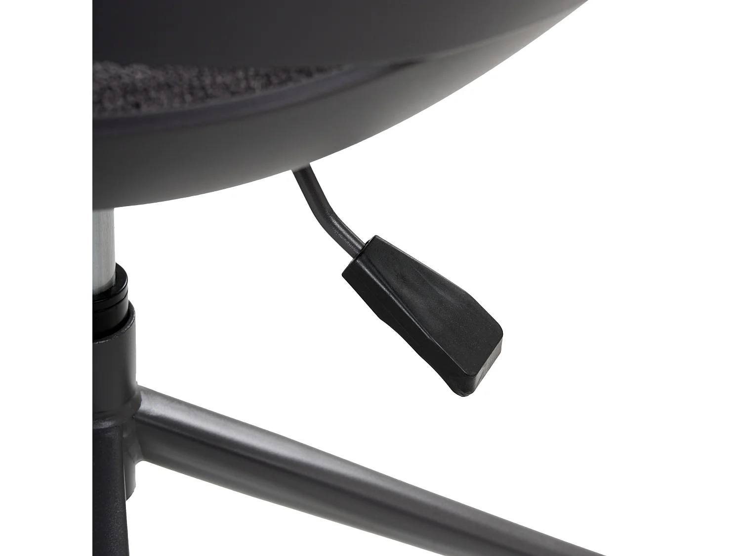 Chaise de bureau GLEEFUL Tissu Gris graphite