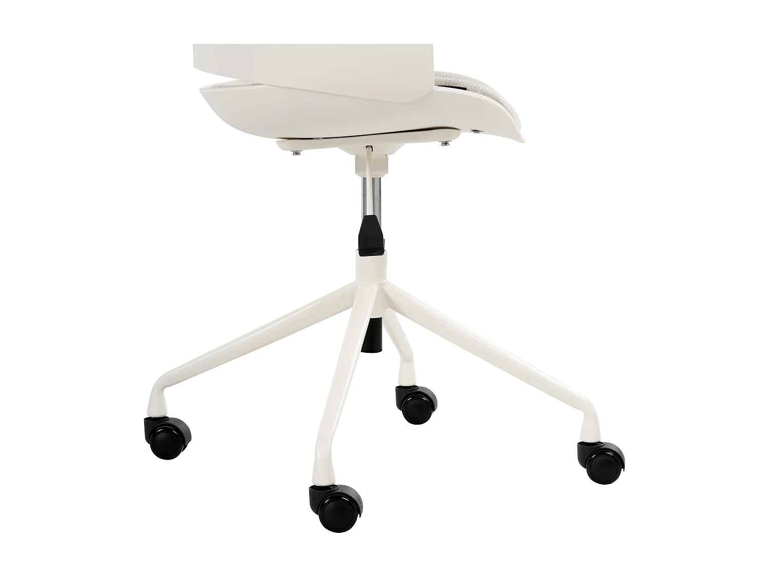 Chaise de bureau GLEEFUL Tissu Blanc cassé