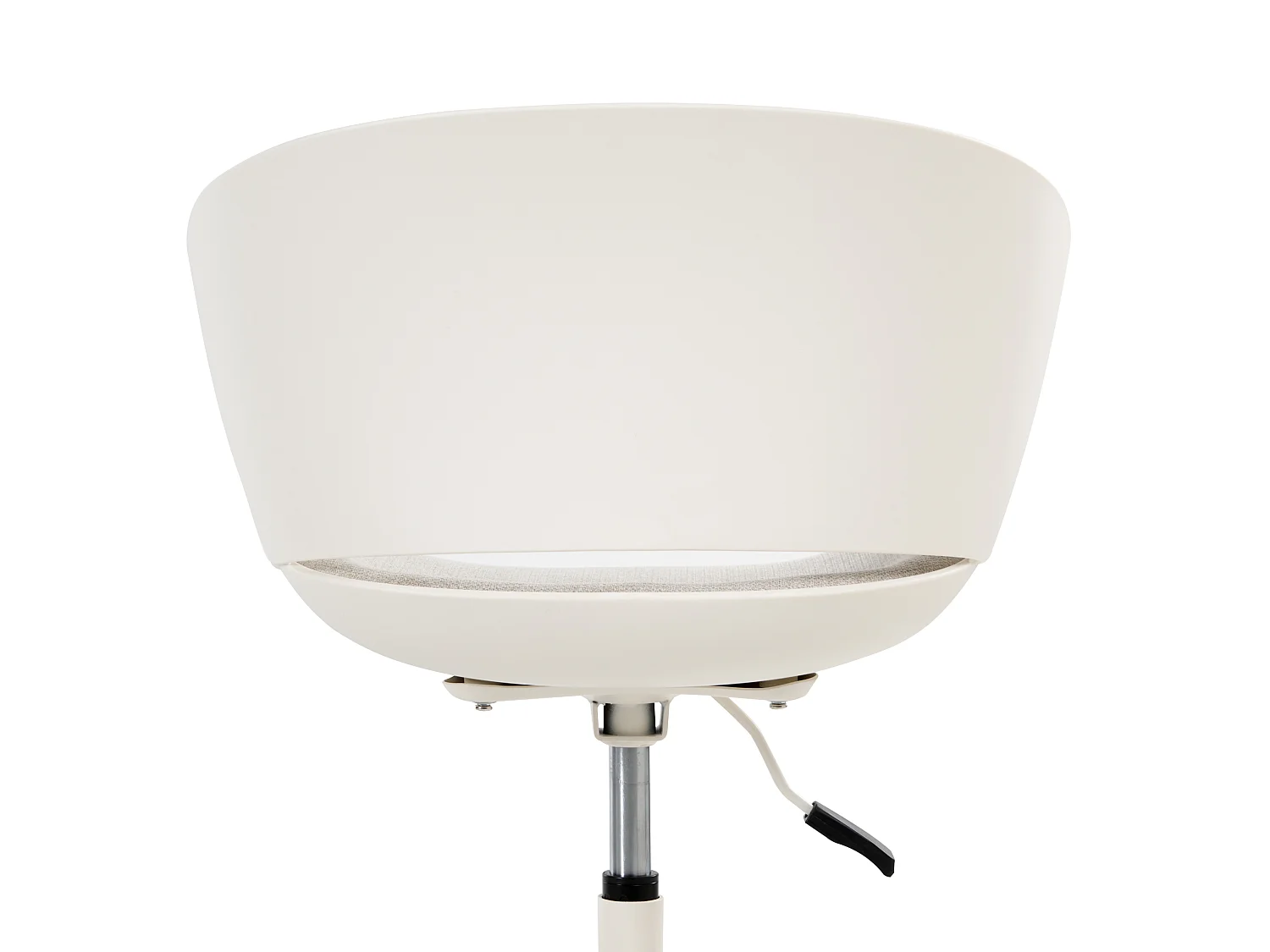 Chaise de bureau GLEEFUL Tissu Blanc cassé