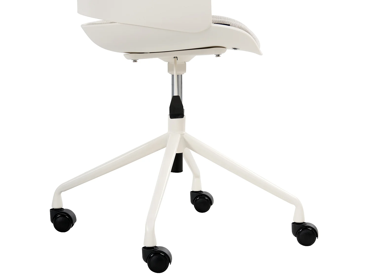Chaise de bureau GLEEFUL Tissu Blanc cassé