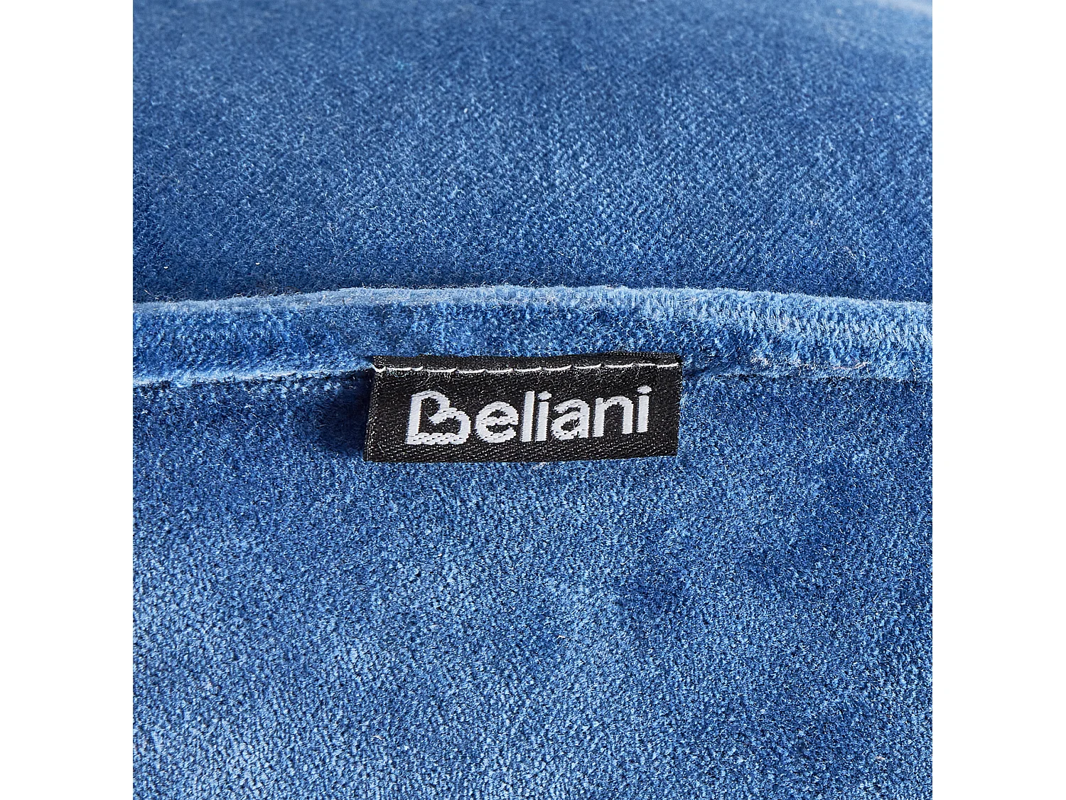 Pouf YULLE Velours Bleu