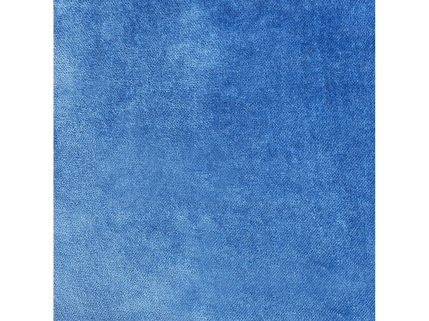 Pouf YULLE Velours Bleu