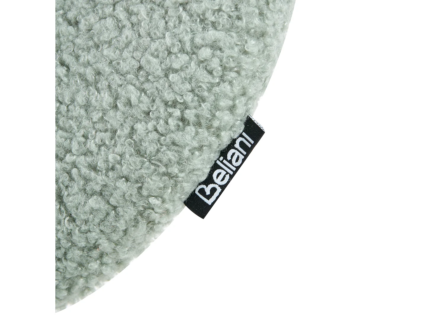 Lot de 2 chaises de bar LUANA Bouclé Vert clair