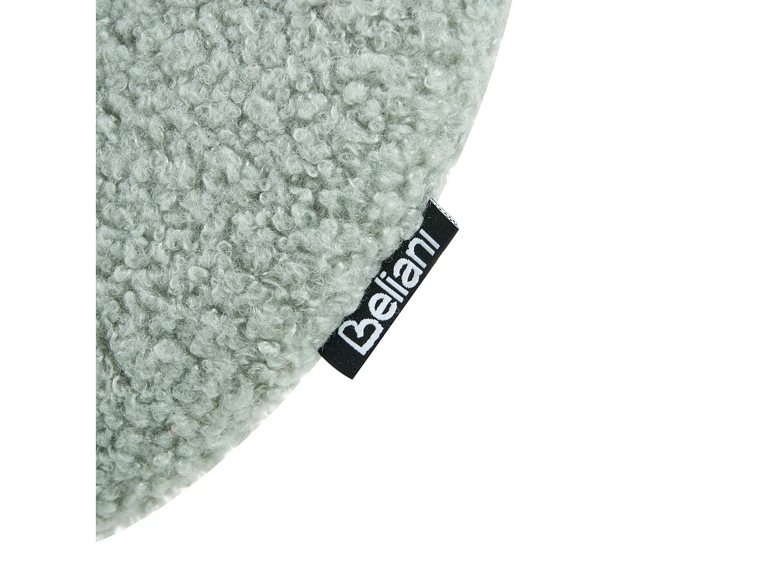 Lot de 2 chaises de bar LUANA Bouclé Vert clair