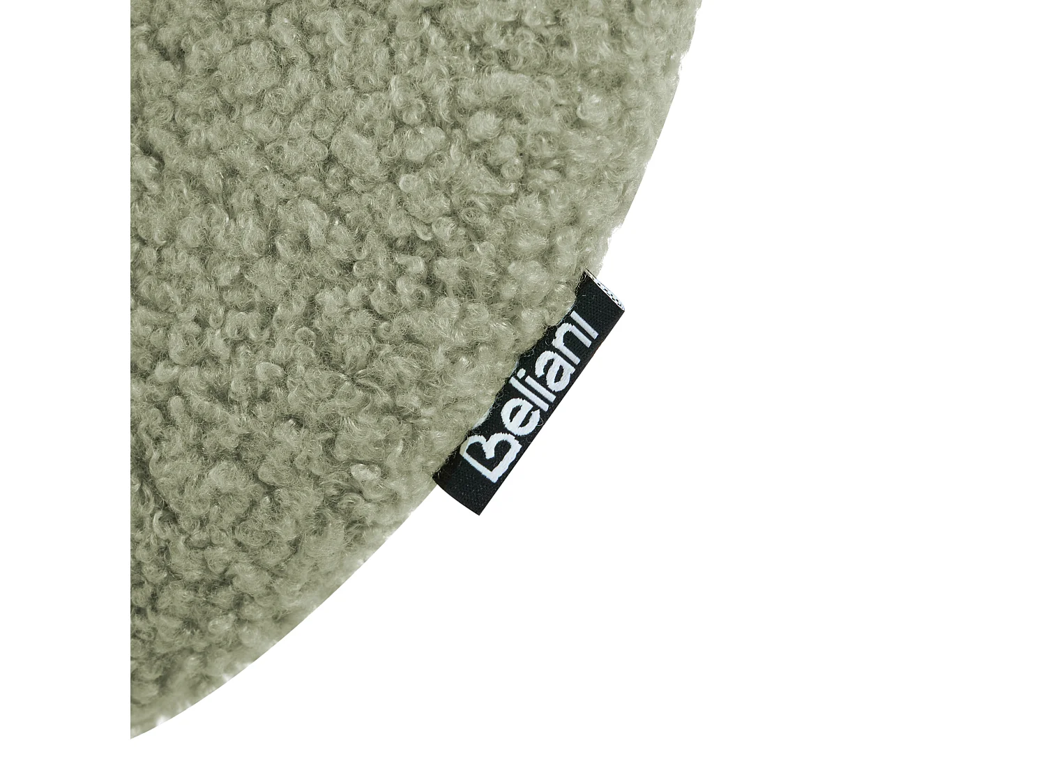 Set of 2 Bar Chairs LUANA Boucle Light Green