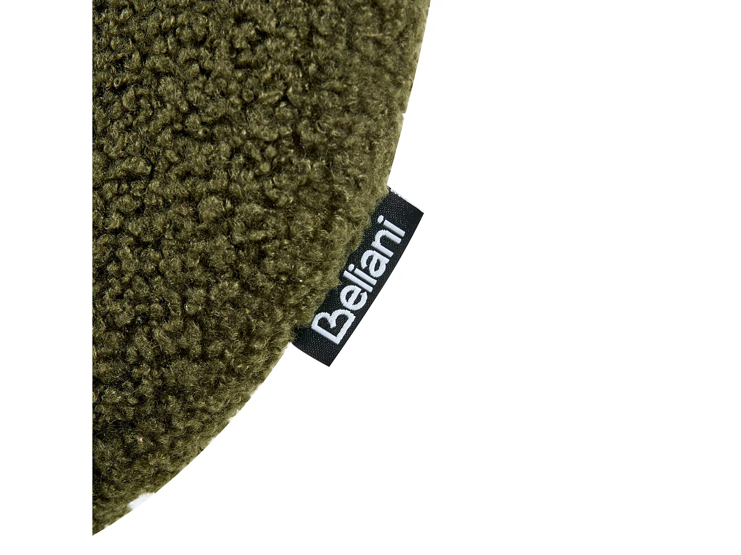 Lot de 2 chaises de bar LUANA Bouclé Vert foncé