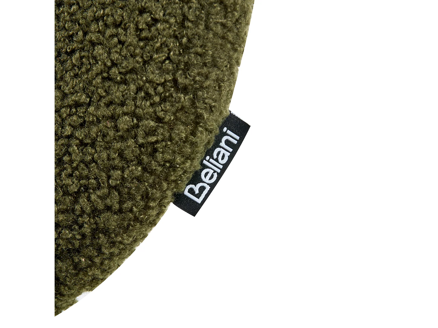 Lot de 2 chaises de bar LUANA Bouclé Vert foncé