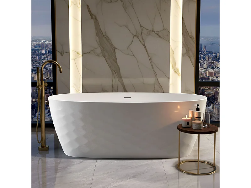 Baignoire Autoportante Rea Gaja 170 White