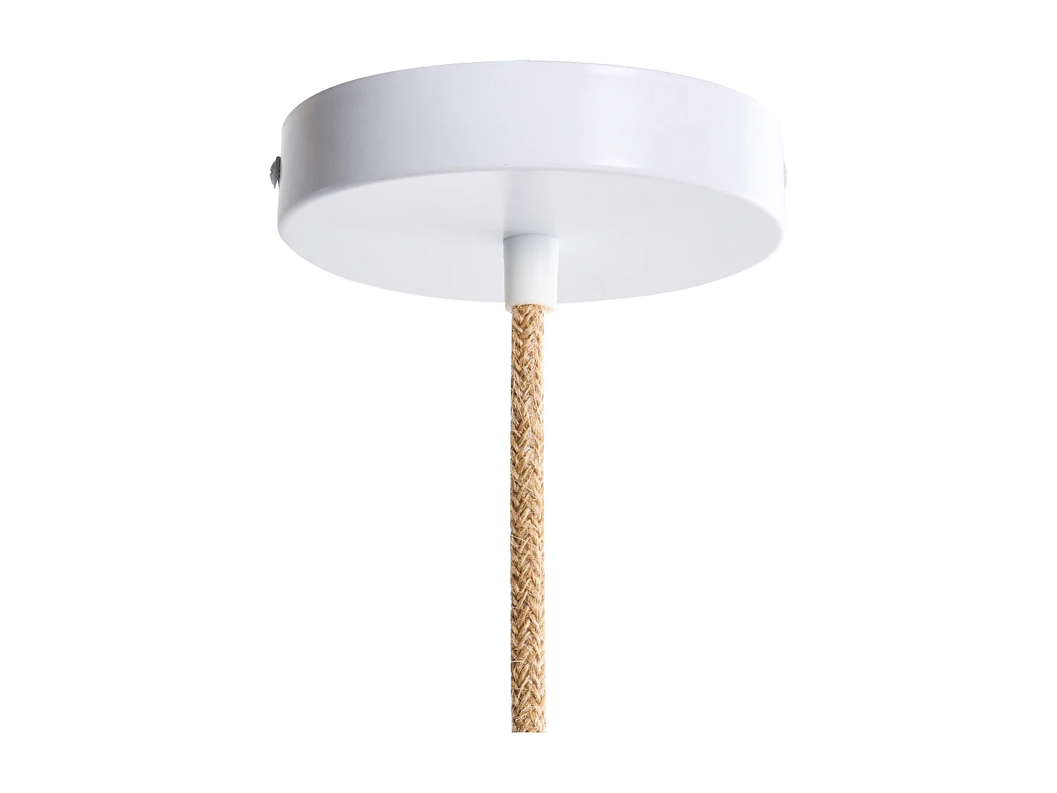 Lampe suspension SEBAKWE Corde en papier Beige clair