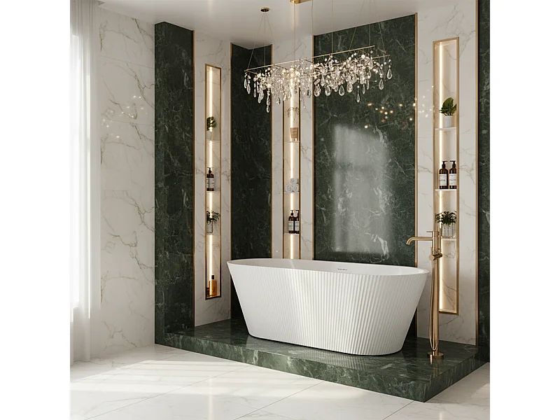 Baignoire Autoportante Rea Ofelia 170 White