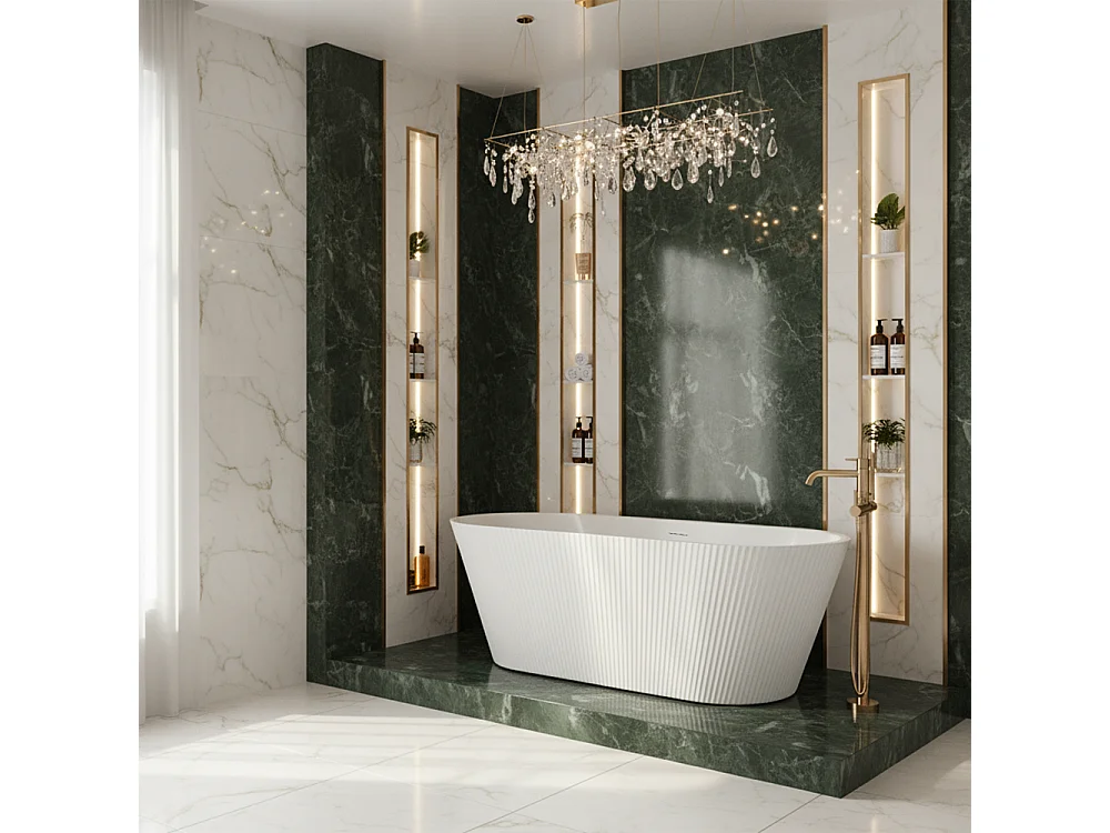 Baignoire Autoportante Rea Ofelia 170 White