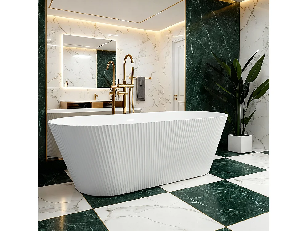 Baignoire Autoportante Rea Ofelia 170 White