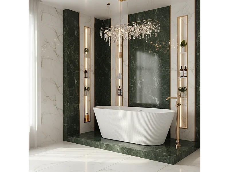 Baignoire Autoportante Rea Ofelia 170 White