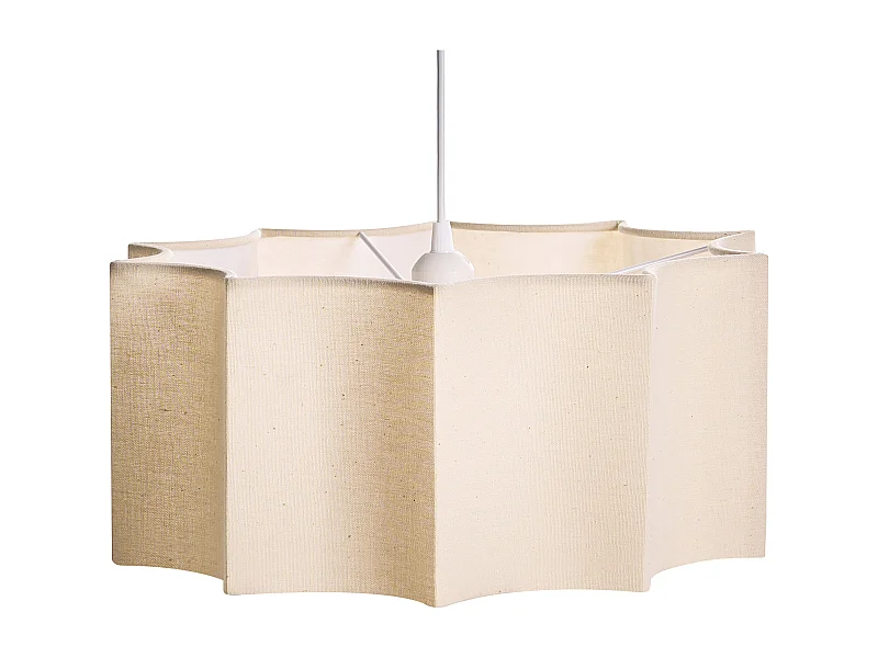 Lampe suspension LUENHA Métal Beige