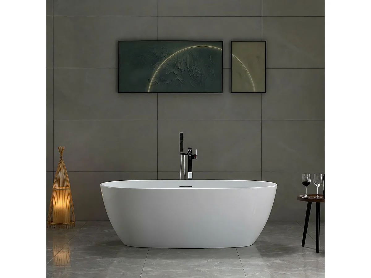 Baignoire Autoportante Rea Roma 170 White