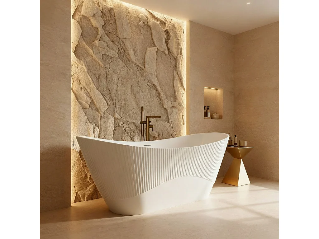 Baignoire Autoportante Rea Atena 170 White