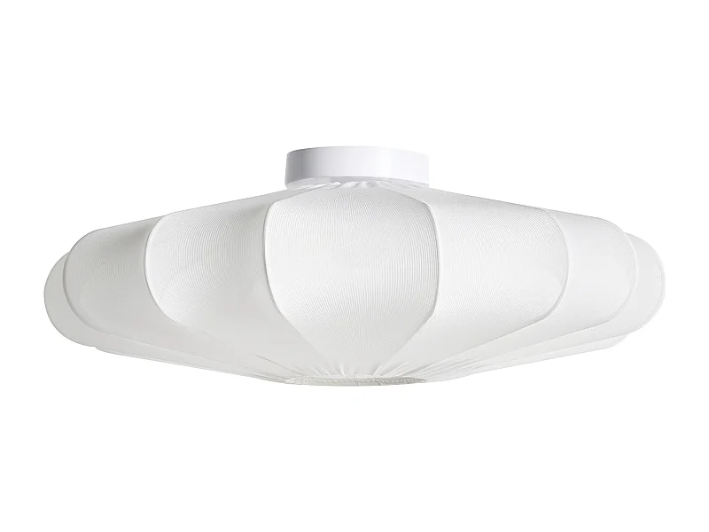 Plafonnier UMCHABEZI Tissu Blanc