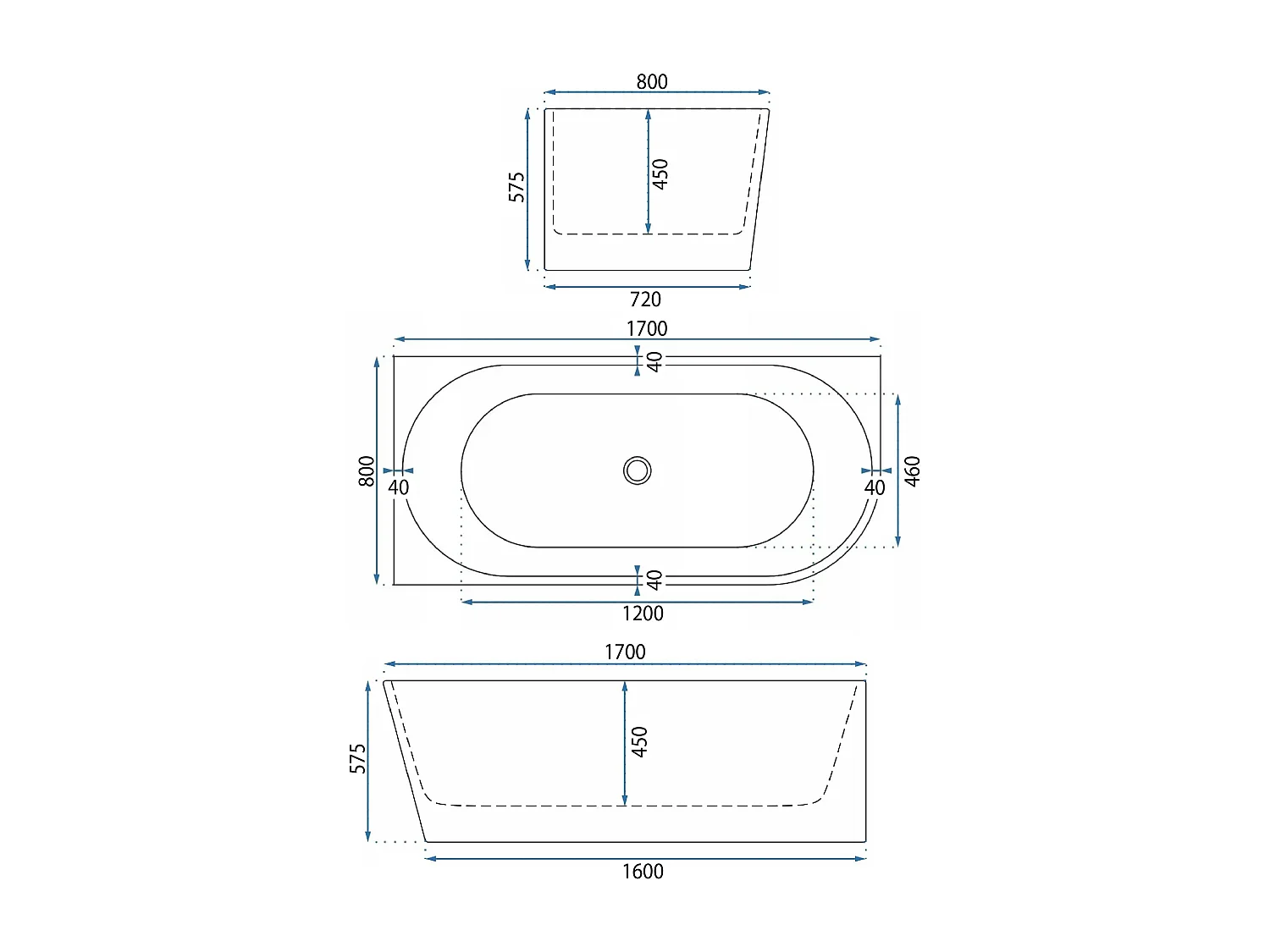 Rea Wenus 170 Left White