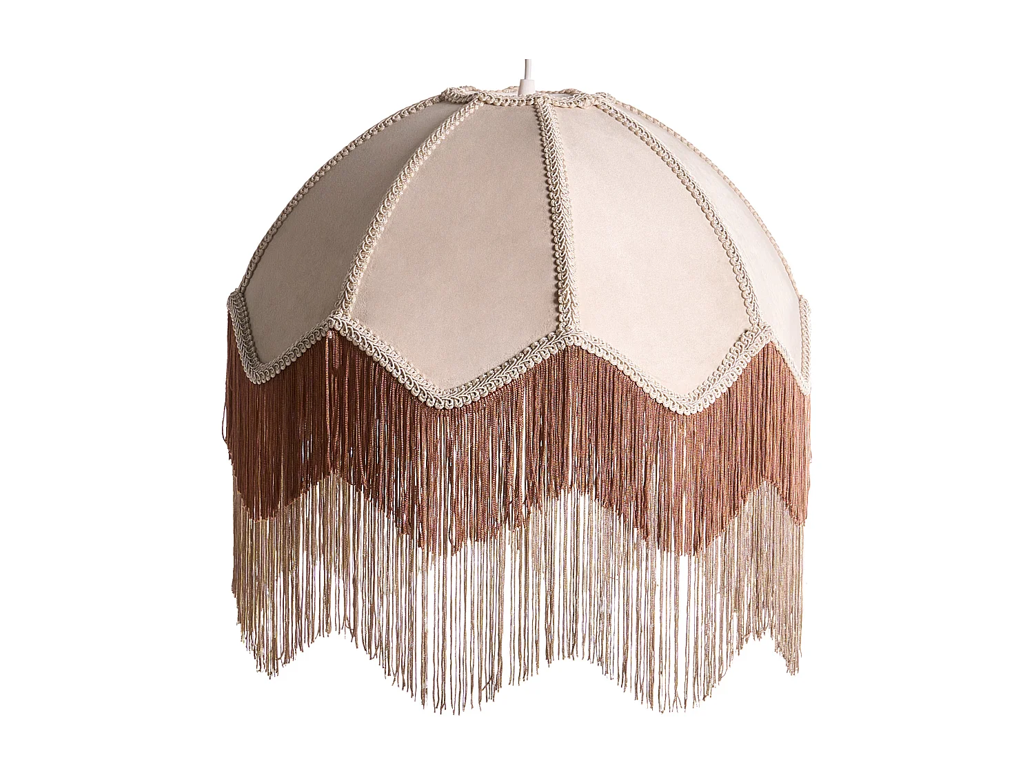 Lampe suspension MILAGRO Beige
