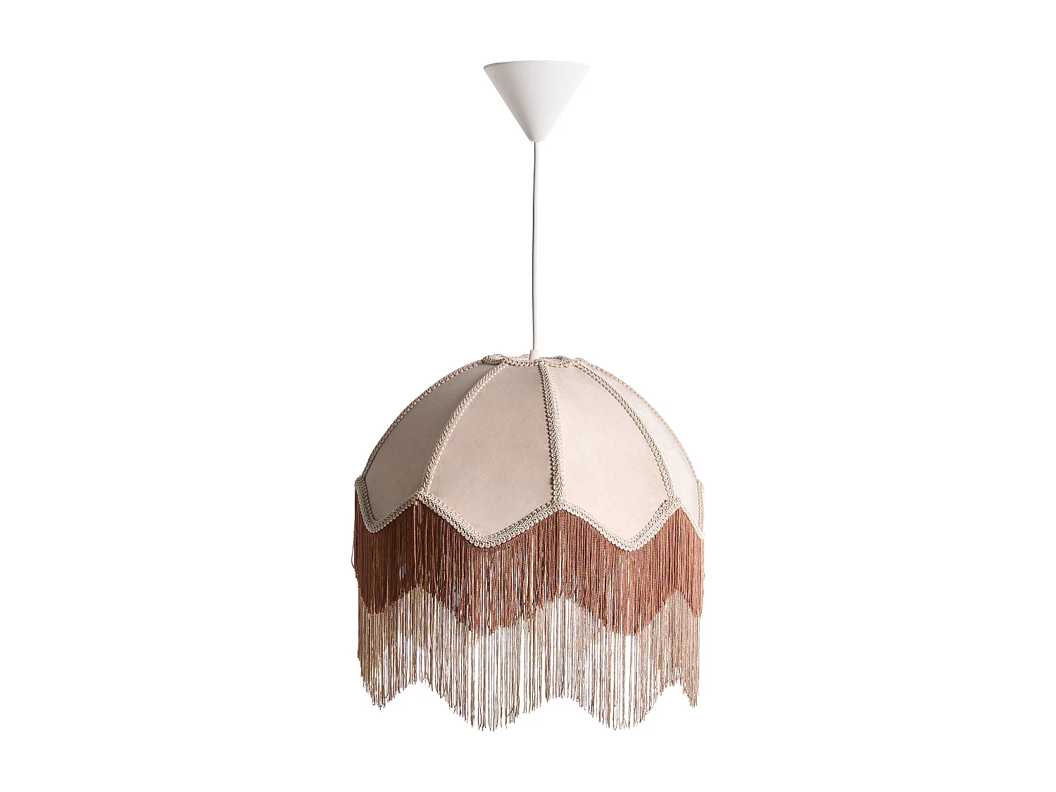 Lampe suspension MILAGRO Beige