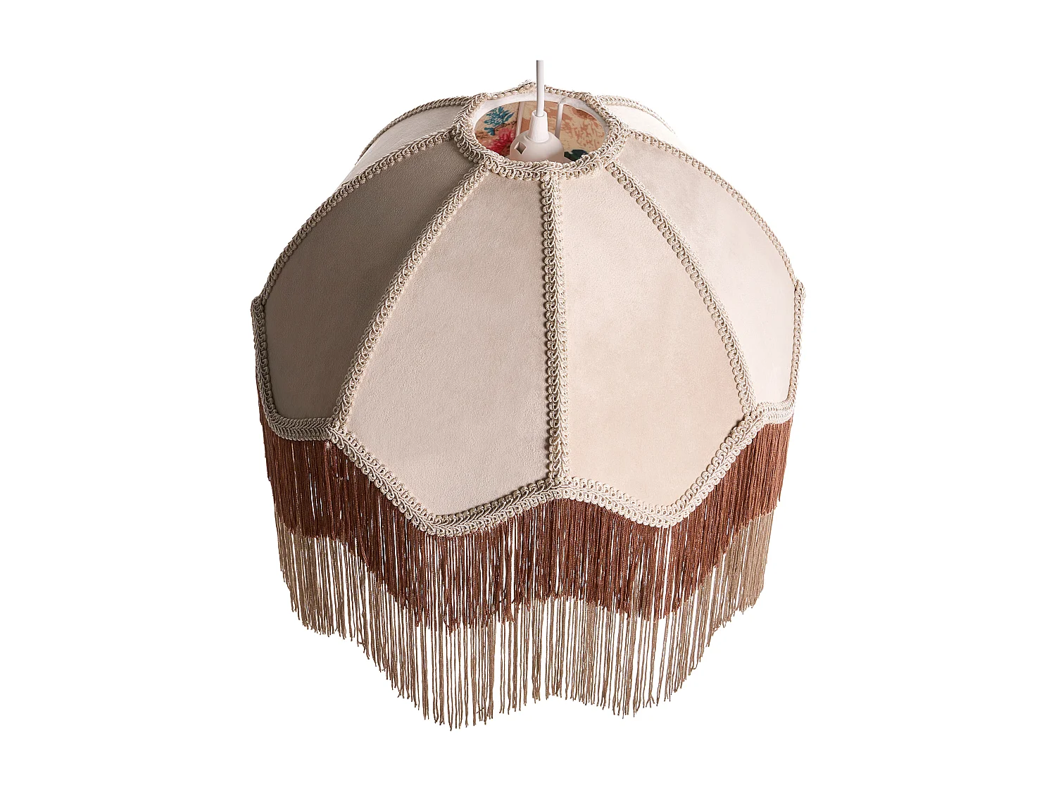 Lampe suspension MILAGRO Beige