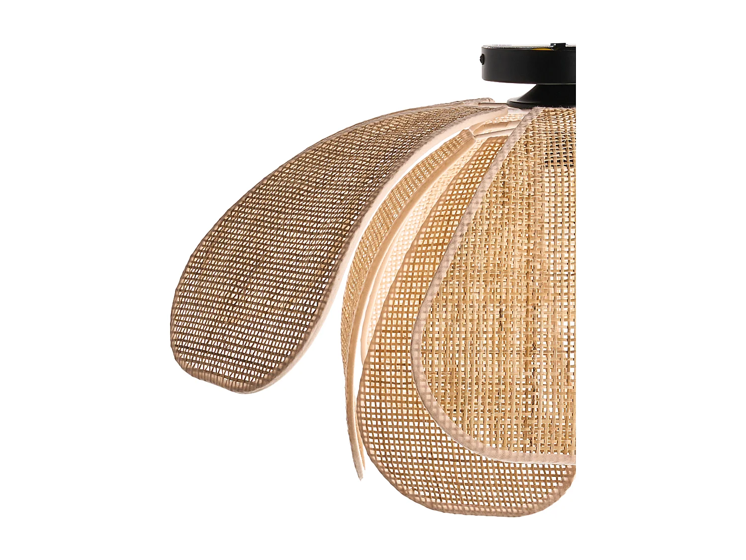 Plafonnier CHIREDZI Rotin Naturel